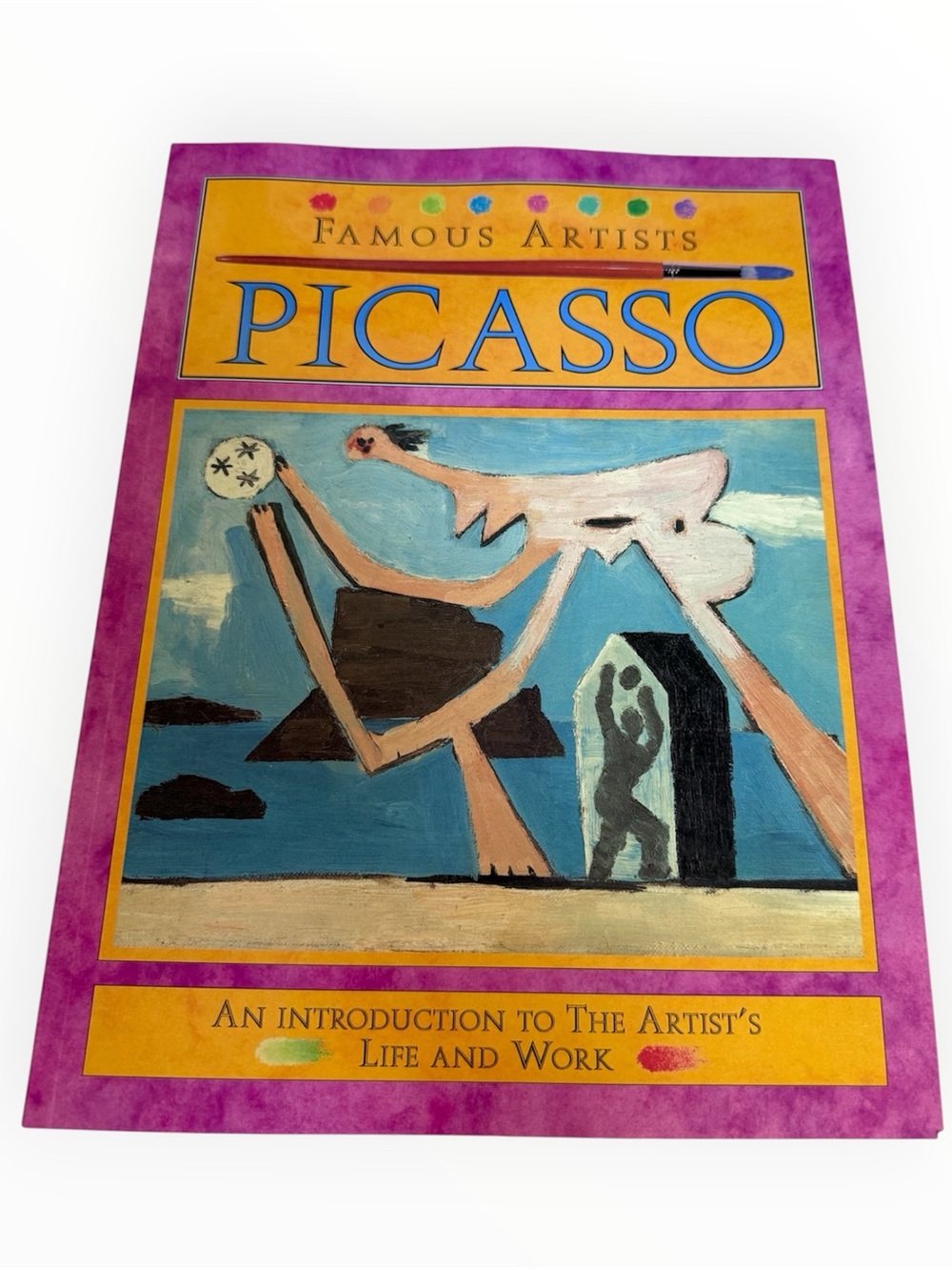 Famous Artists series book dedicated to Pablo Picasso, written by Antony Mason